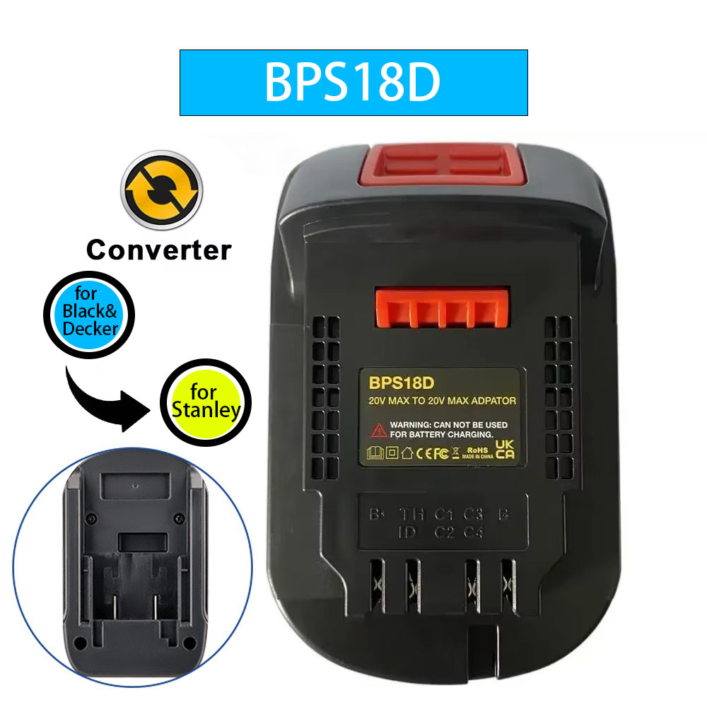 Power Tools Use - BPS18D Adapter for Black & Decker