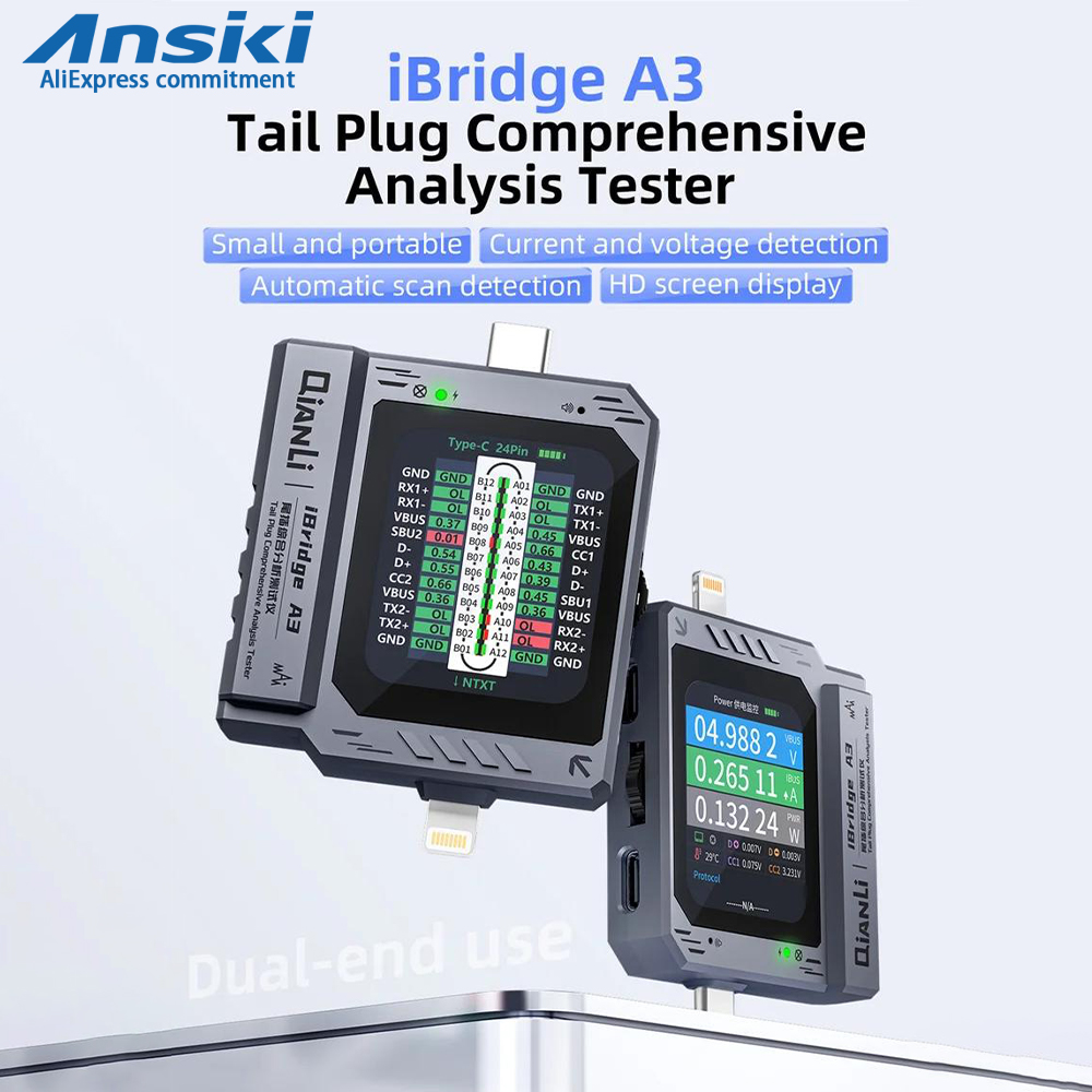 Xiaomi Power Tools - iBridge A3 phone tail plug analysis