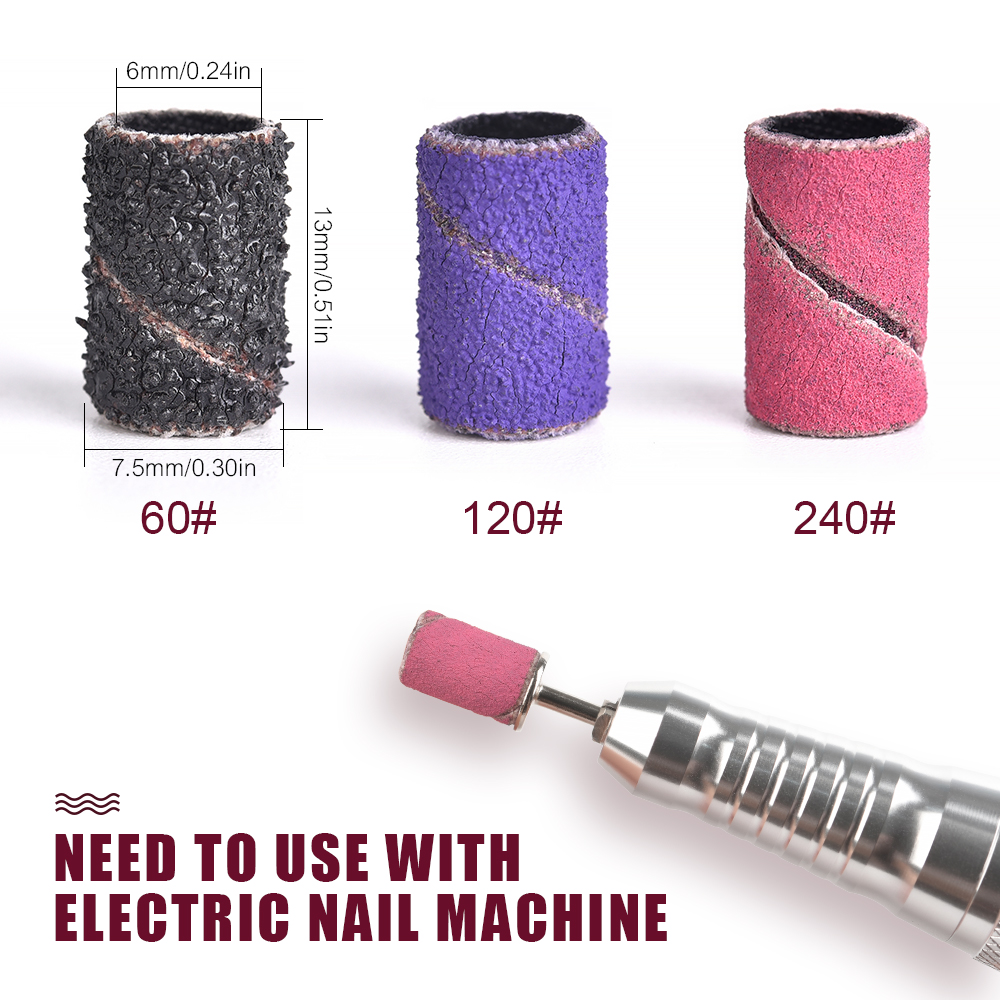 Power Tools Jobs - Nail Art Sanding Bands Drill Bits