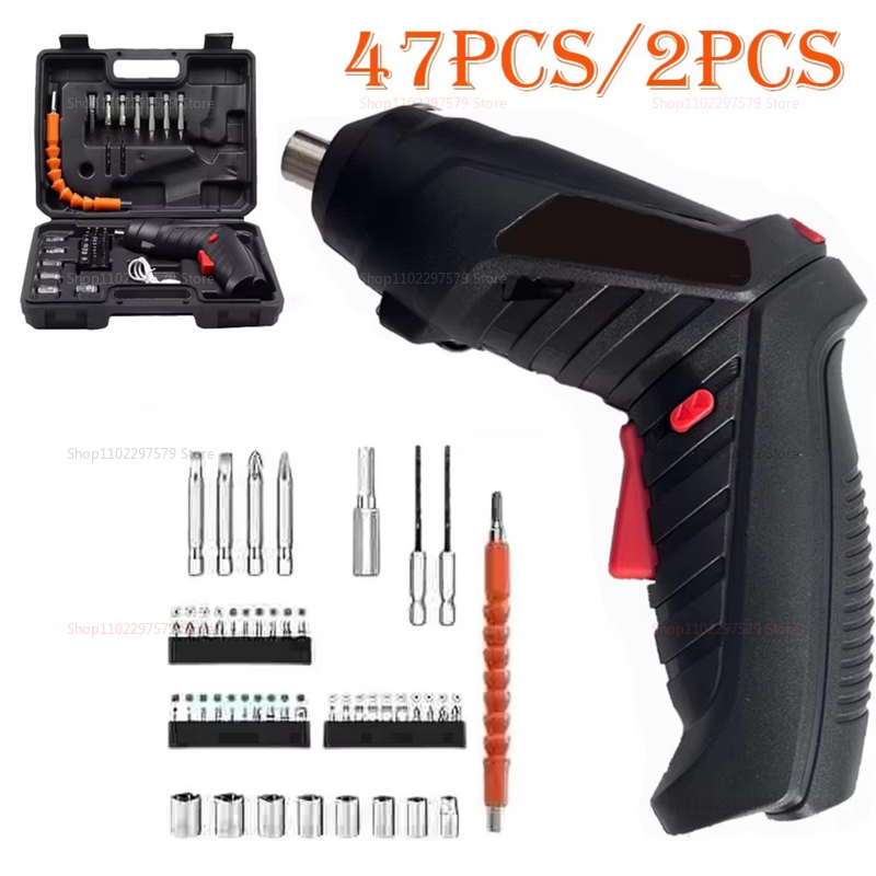 Power Tools Battery Repair - 47-Piece Rechargeable Electric Screwdriver Kit 3.6V