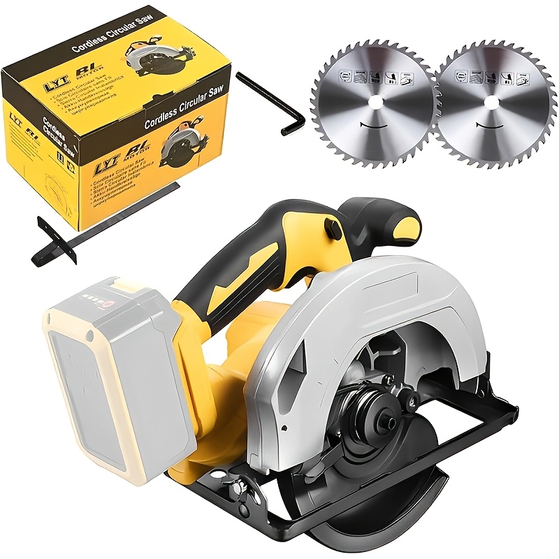 Power Tools Use - Circular Saw Compatible with DEWALT 20V