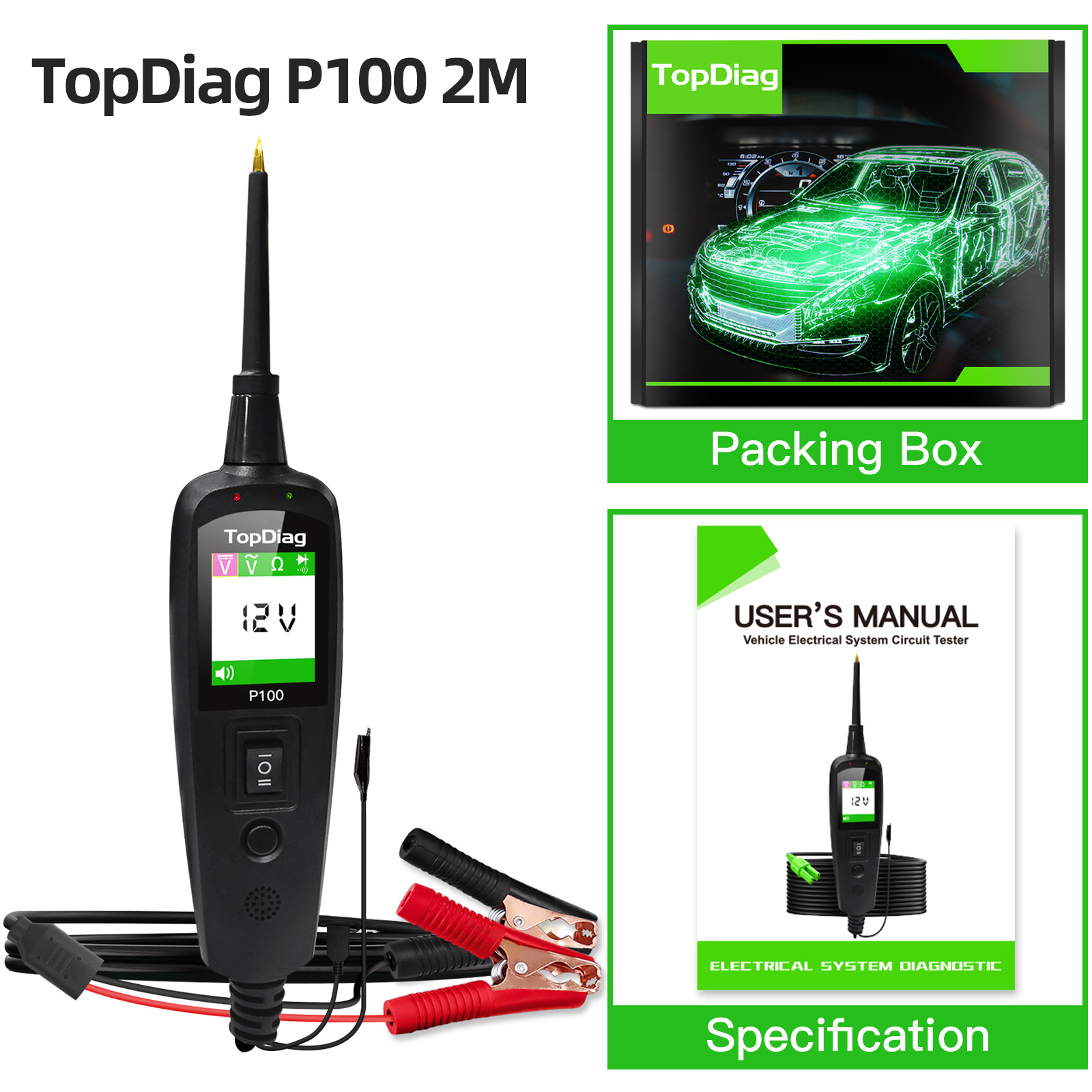 Automotive Circuit Tester Powe - مراجعة Power Tools In Automotive وسعره