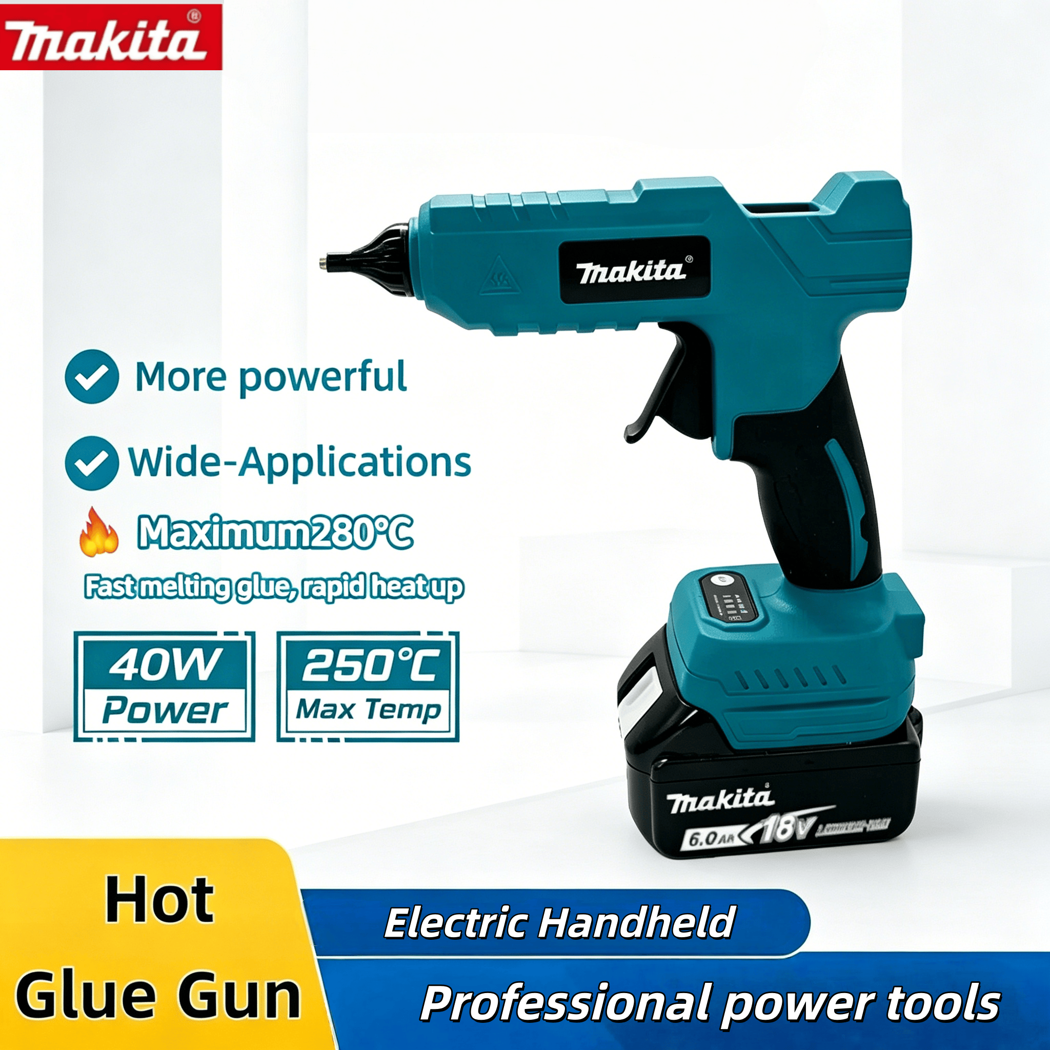 Makita 18V Li-ion Electric Hot - مراجعة Power Tools Battery Repair وسعره