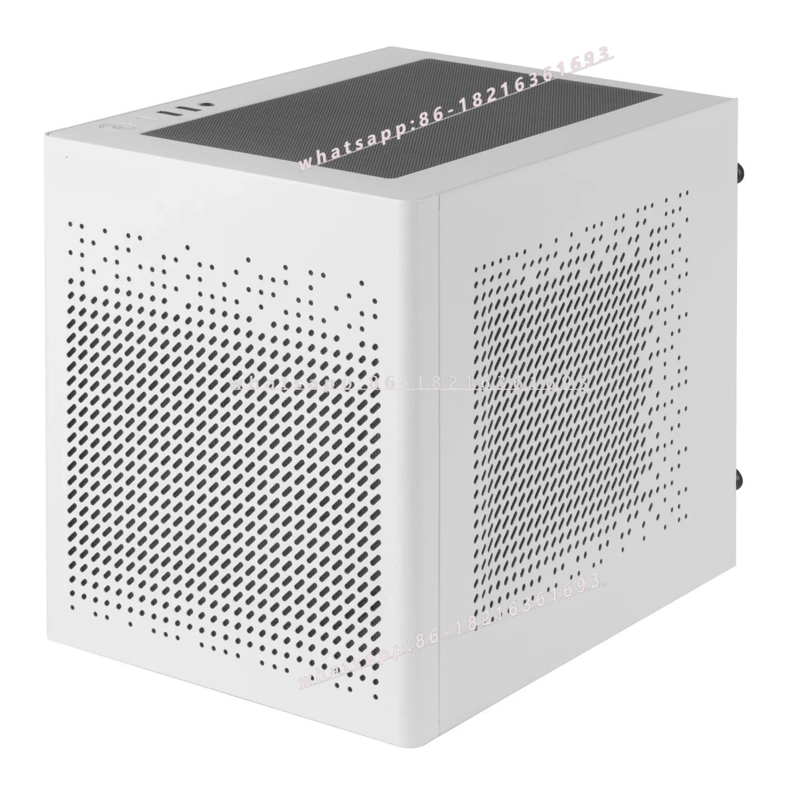 SG16 Pink White ITX Small Mini - مراجعة Power Tools Pink وسعره