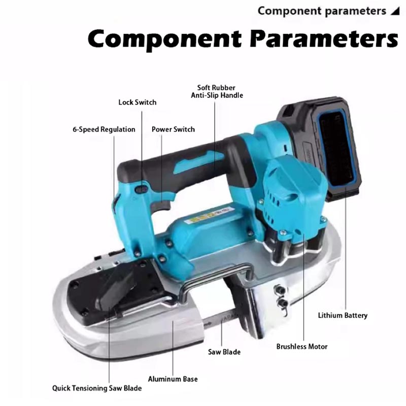 490W Portable Brushless Band S - مراجعة Power Tools Wood وسعره