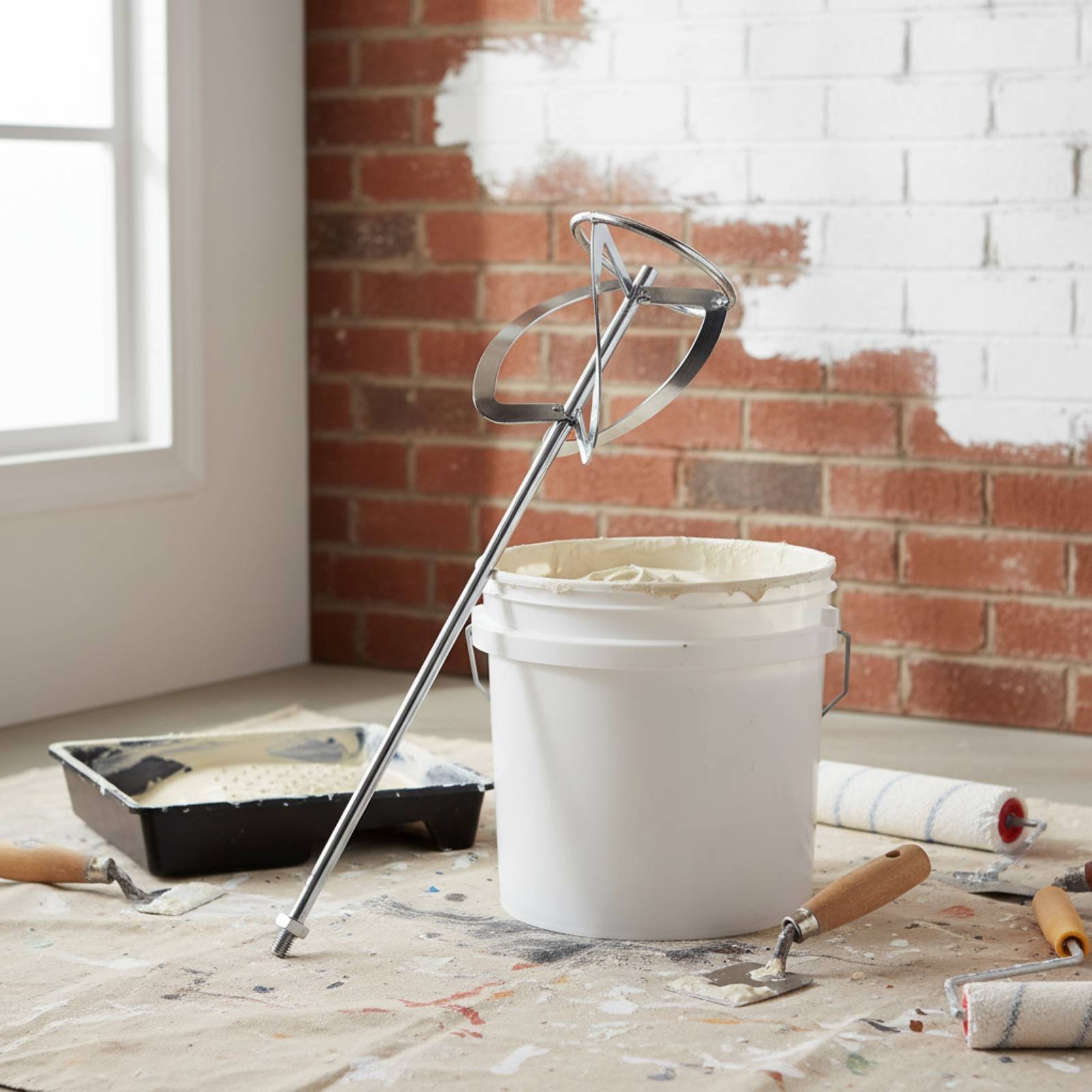 Cement Blender Paddle Sturdy D - مراجعة Power Tools Use وسعره