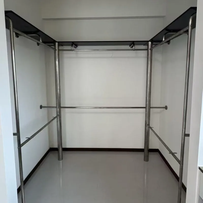 Stainless steel brushed clothi - مراجعة Power Tools Display Rack وسعره