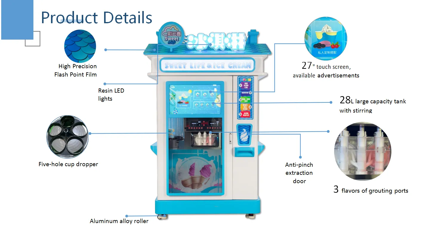 Automatic Ice Cream Machine Un - مراجعة Power Tools Mall وسعره
