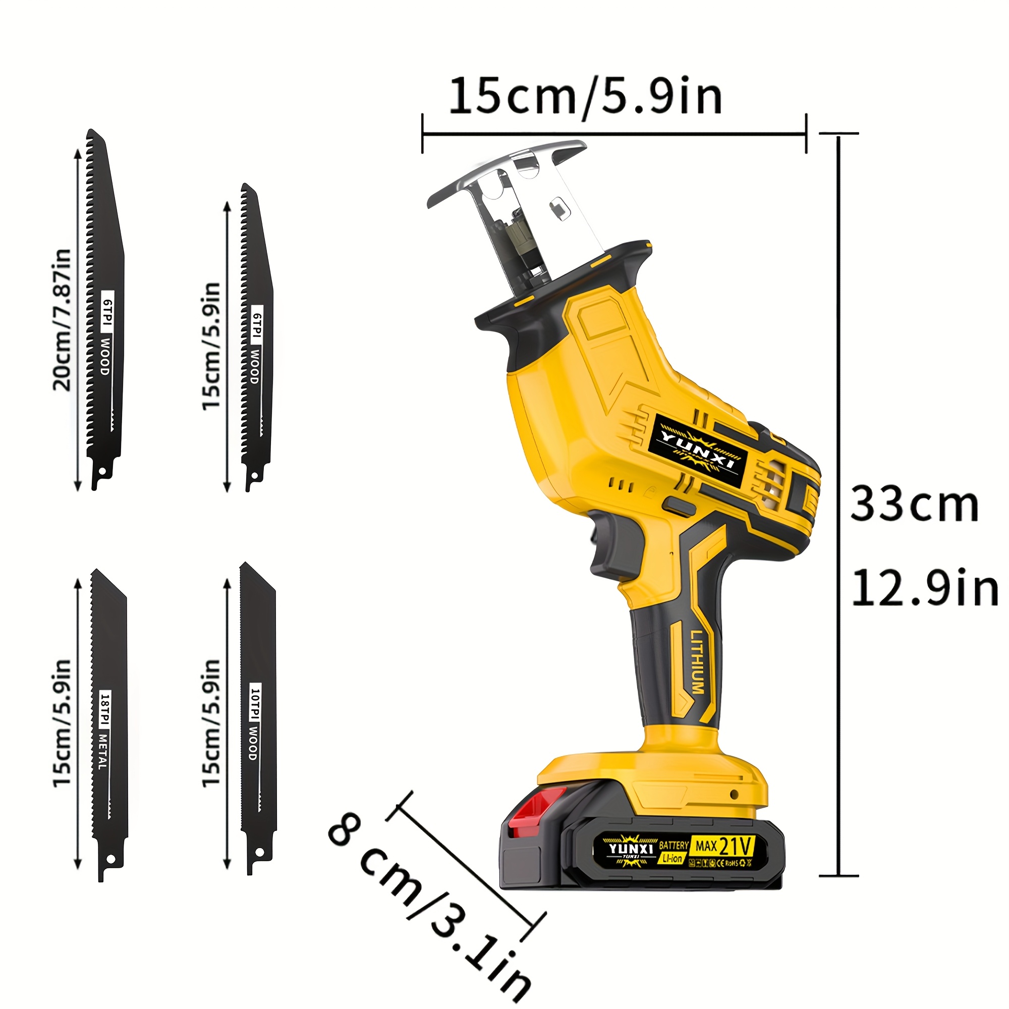 Newly Upgraded Electric Recipr - مراجعة Power Tools Use وسعره