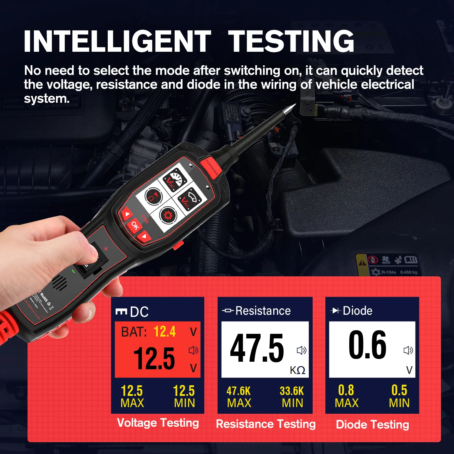 VESSTEK-TopDiag P150 Car Circu - مراجعة Power Tools In Automotive وسعره