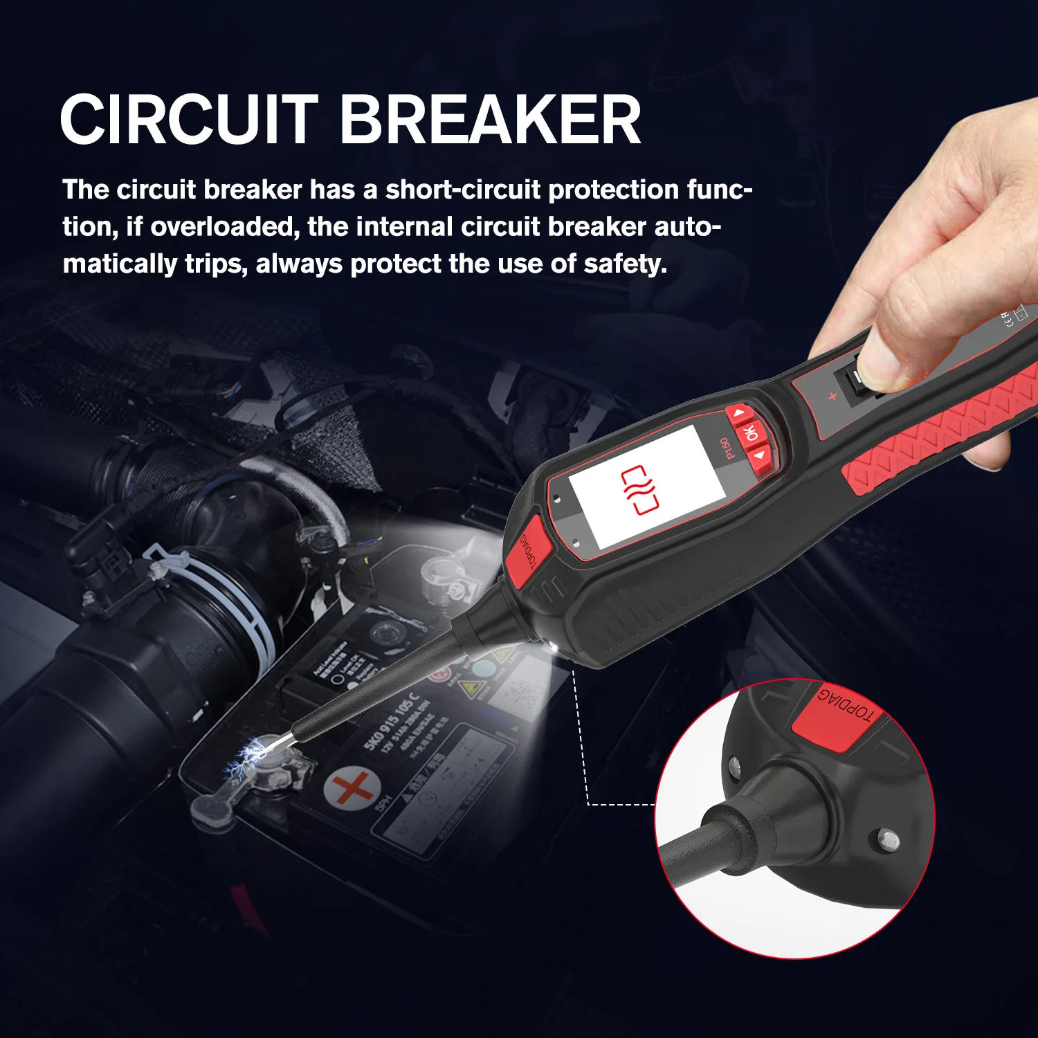 VESSTEK-TopDiag P150 Car Circu - مراجعة Power Tools In Automotive وسعره