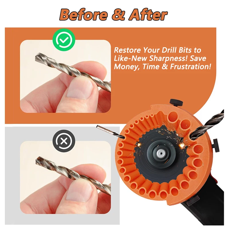 2-13mm Drill Bit Sharpener, Po - مراجعة Power Tools Jobs وسعره