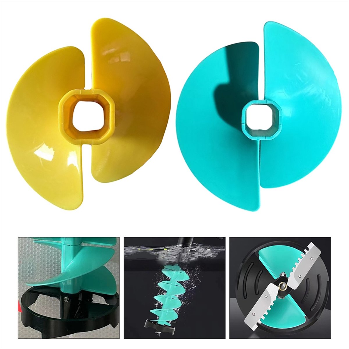 MALL Ice Auger Bit Fan Blade N - مراجعة Power Tools Mall وسعره