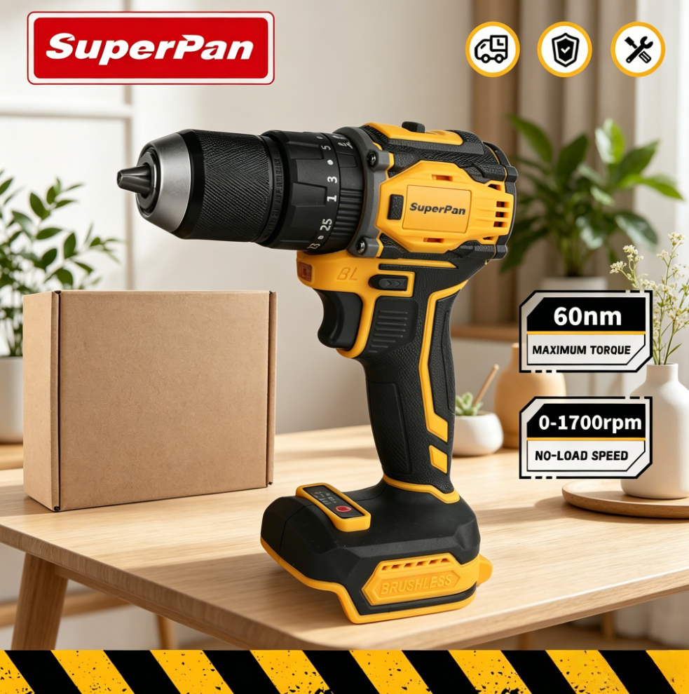 Brushless electric drill concr - مراجعة Power Tools Wood وسعره