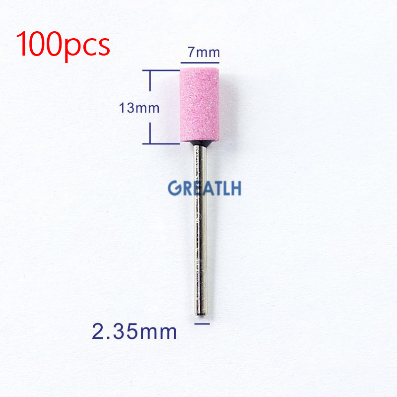 100pcs/set Teeth Polishing Dri - مراجعة Power Tools Pink وسعره