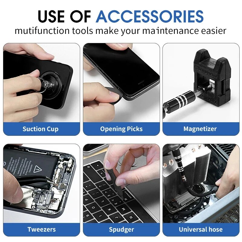 115/117 in 1 Precision Screwdr - مراجعة Xiaomi Power Tools وسعره
