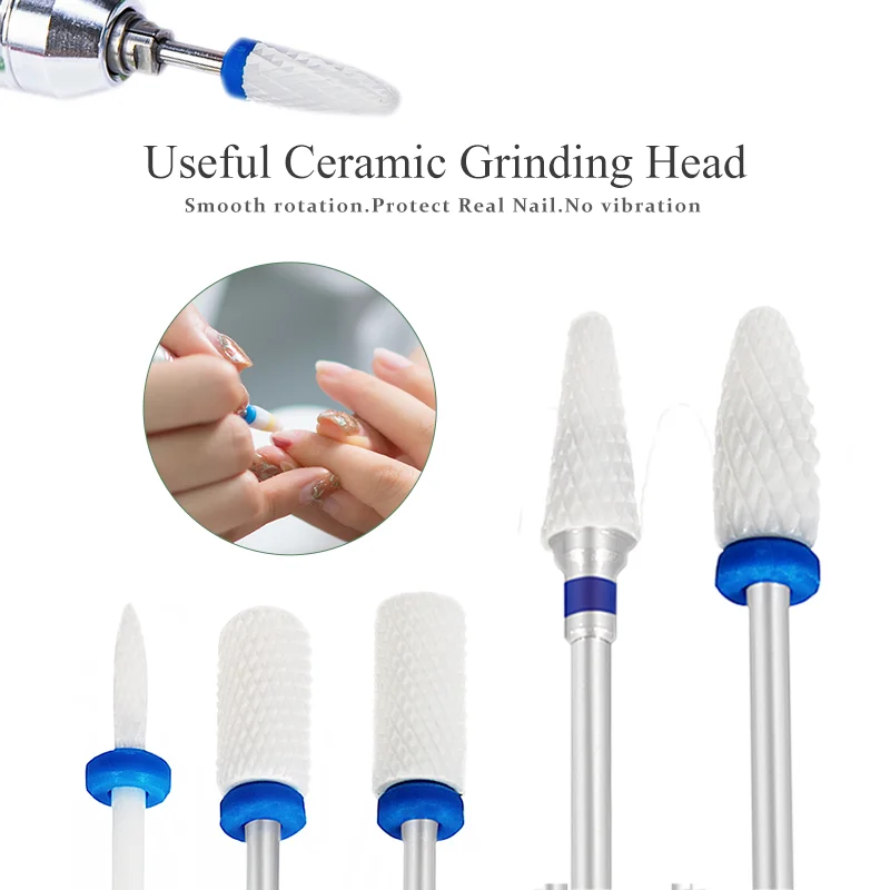 5 PCS/Set Ceramic Nail Drill B - مراجعة Power Tools Jobs وسعره
