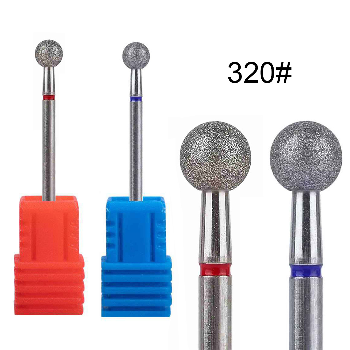1/2/4Pcs Diamond Nail Drill Bi - مراجعة Power Tools Jobs وسعره