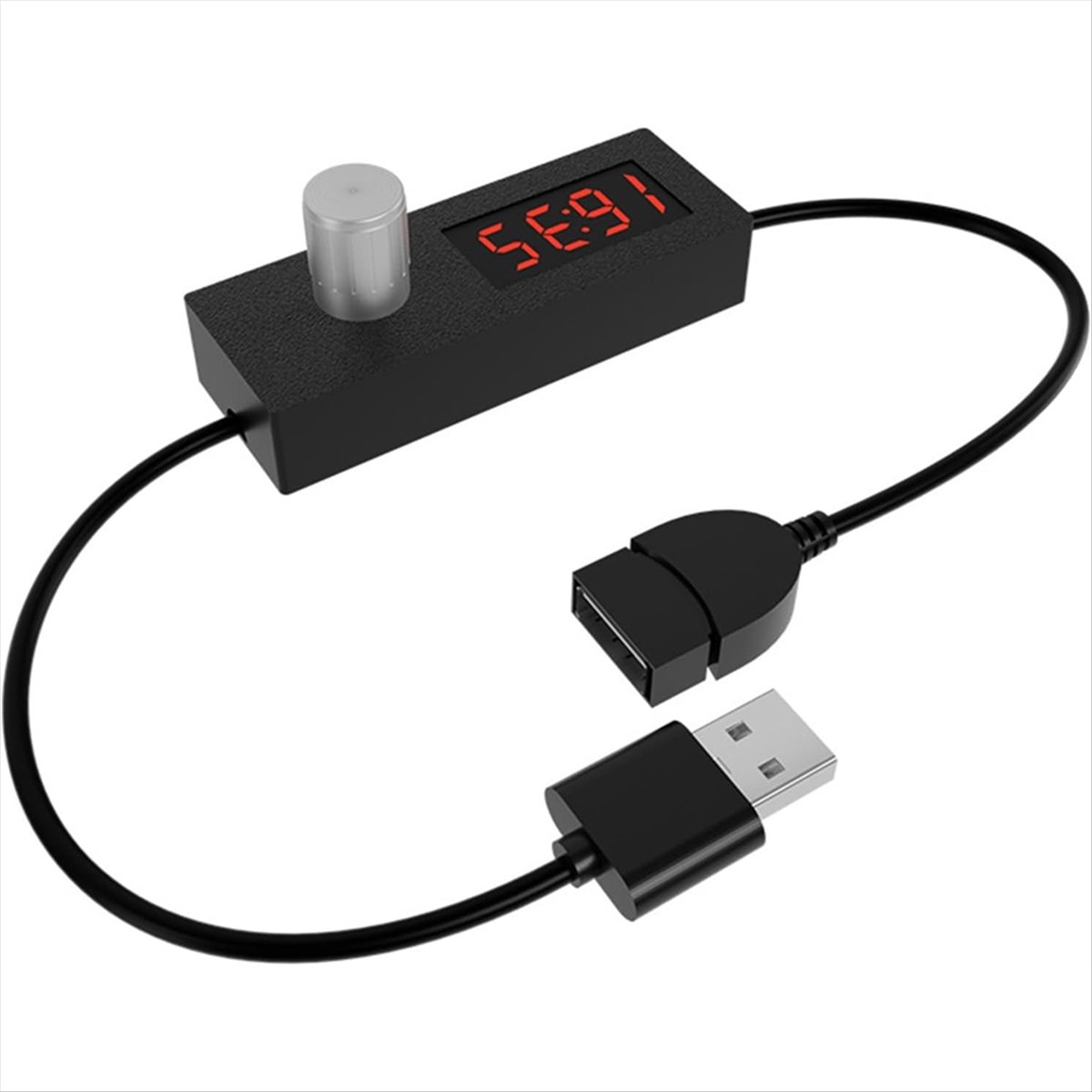 MALL USB Timer Switching Cord  - مراجعة Power Tools Mall وسعره