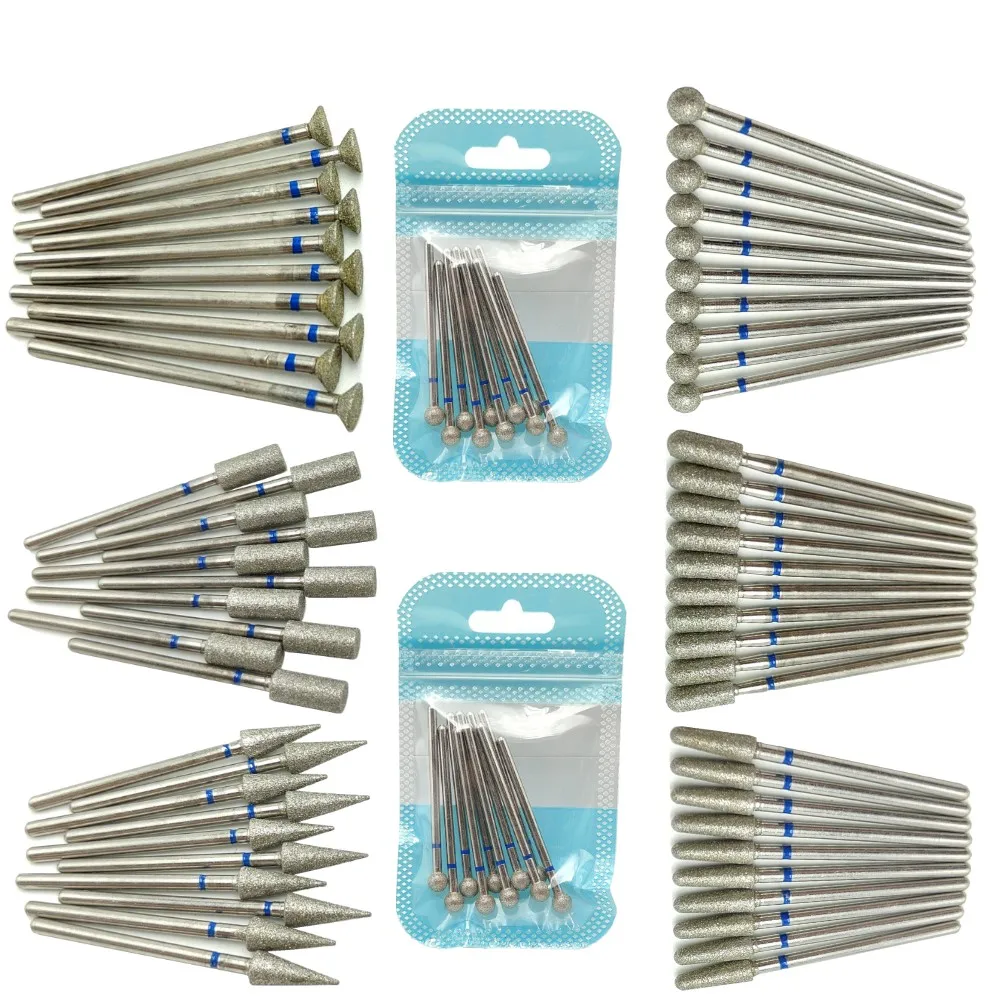 10pcsSet Diamond Nail Drill Bi - مراجعة Power Tools Jobs وسعره