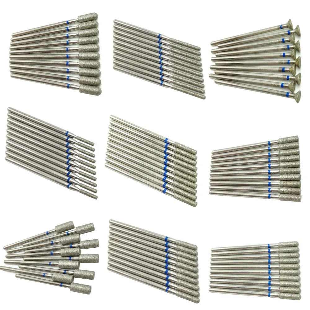 10pcsSet Diamond Nail Drill Bi - مراجعة Power Tools Jobs وسعره