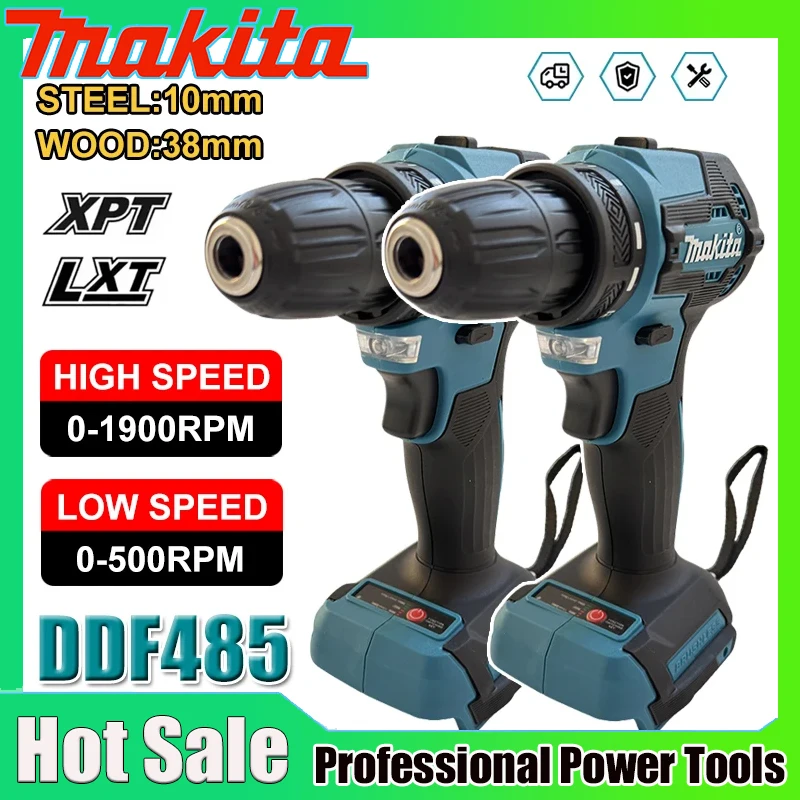 Makita DDF485 Compact Cordless - مراجعة Power Tools Jobs وسعره