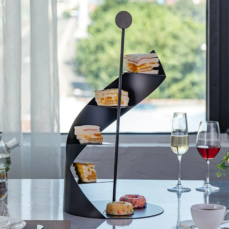Multi-layer afternoon tea snac - مراجعة Power Tools Display Rack وسعره
