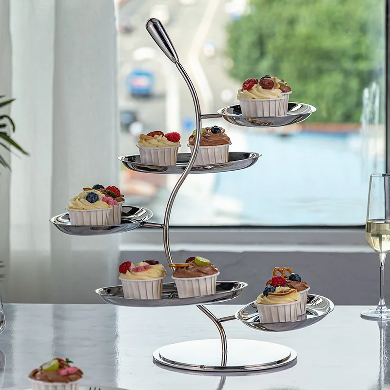 Multi-layer afternoon tea snac - مراجعة Power Tools Display Rack وسعره