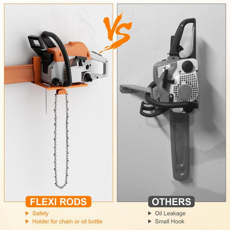 Chainsaw Wall Mount Hanger Hea - مراجعة Power Tools Display Rack وسعره