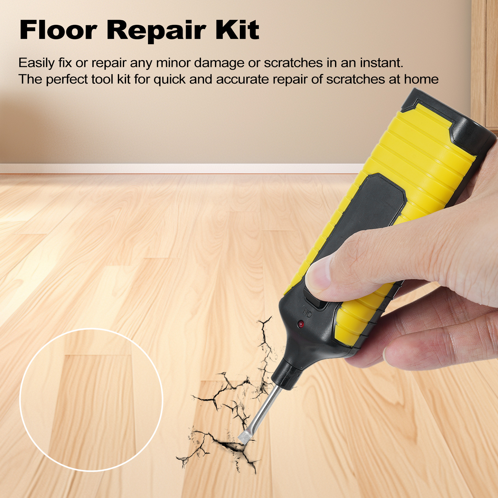 Wood Floor DIY Household Lamin - مراجعة Power Tools Battery Repair وسعره