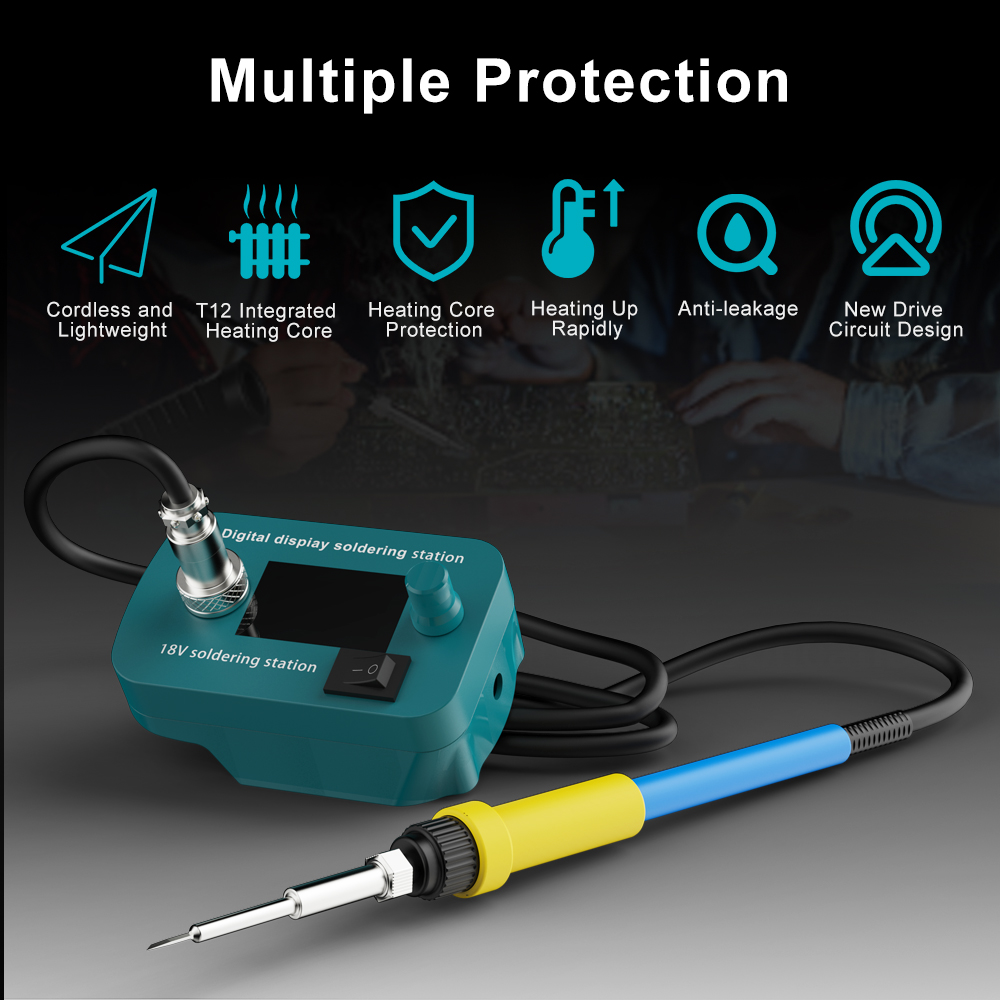 Cordless Electric Soldering Ir - مراجعة Power Tools Battery Repair وسعره