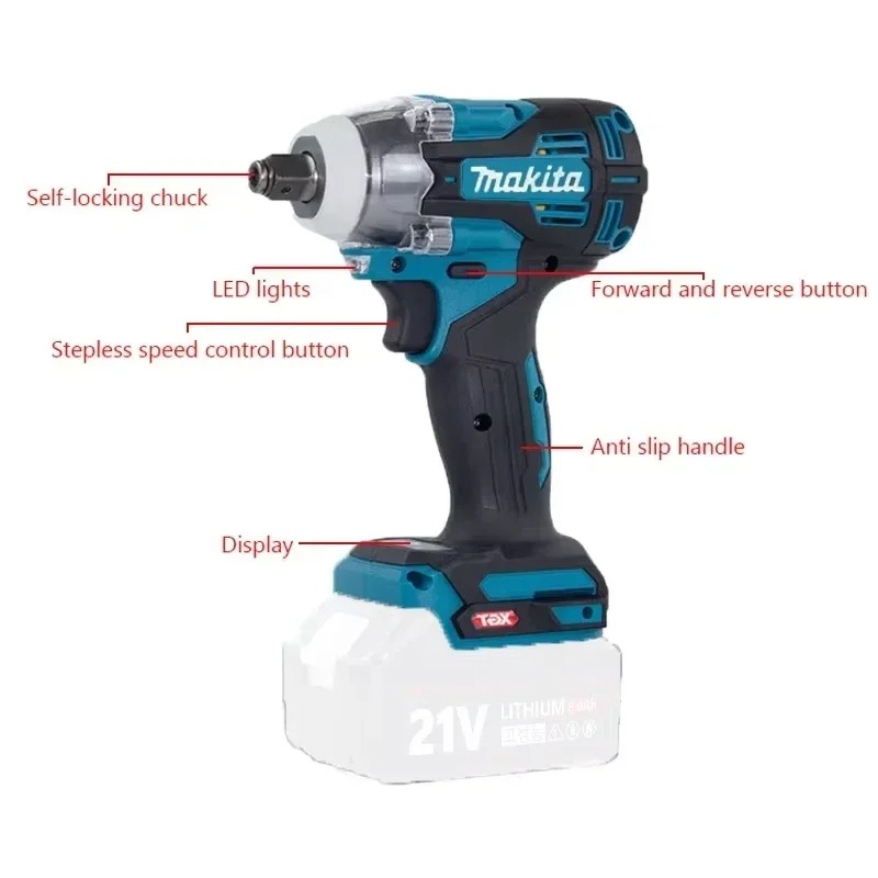 Makita TW004G Cordless Impact  - مراجعة Power Tools Battery Repair وسعره