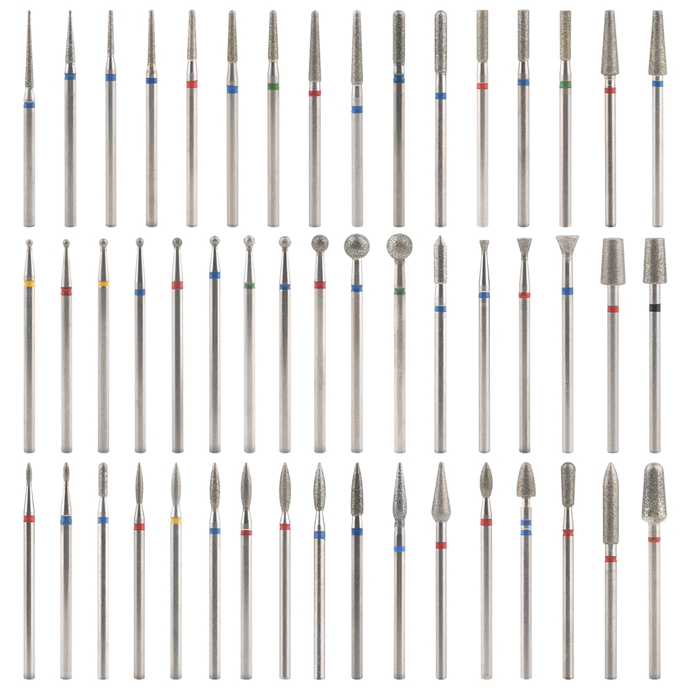 50Pcs Diamond Milling Cutter F - مراجعة Power Tools Jobs وسعره