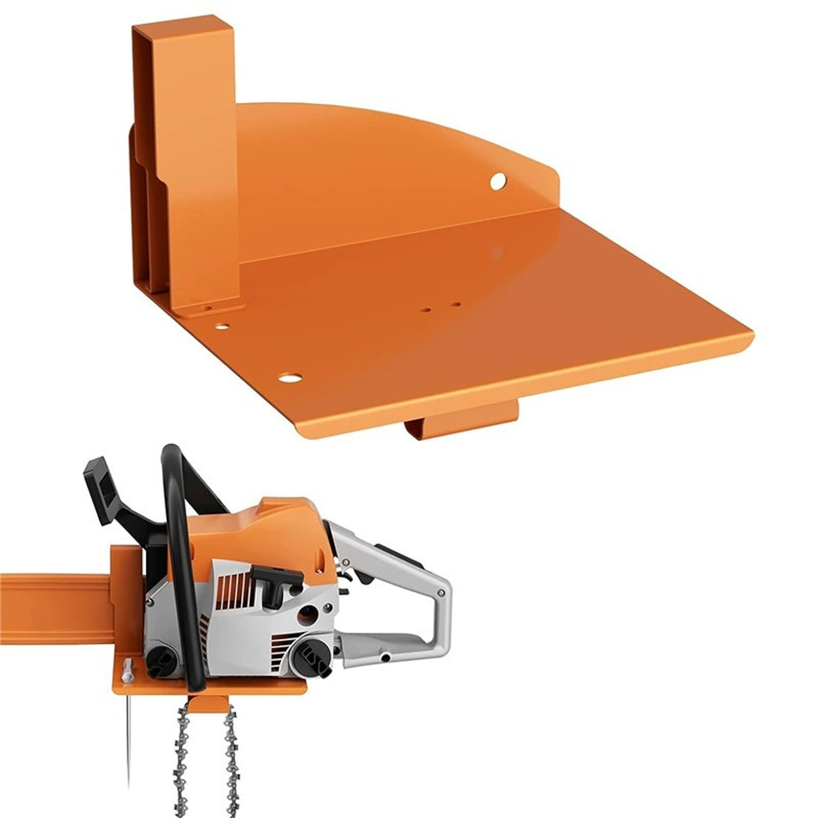 Adjustable Chainsaw Wall Mount - مراجعة Power Tools Display Rack وسعره