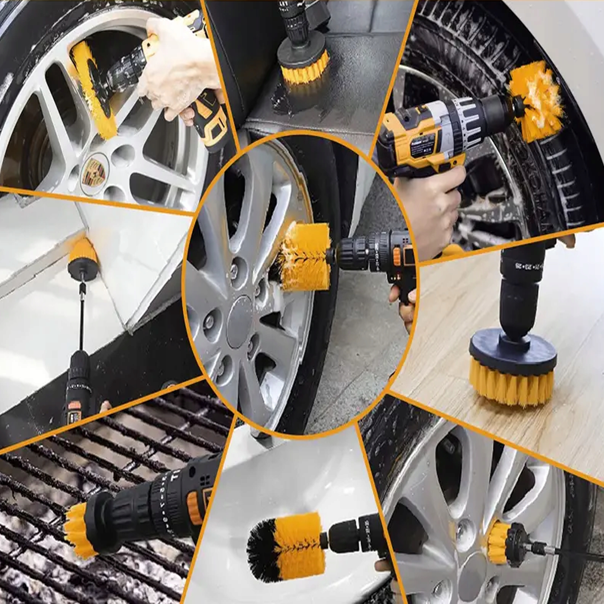 20-Piece Drill Brush Tool Kit, - مراجعة Power Tools In Automotive وسعره