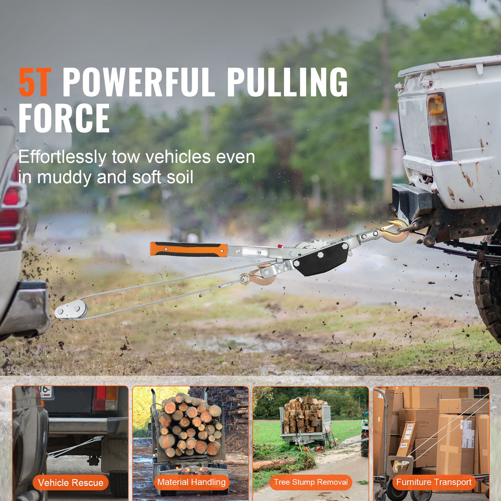 SucceBuy 5T Come Along Winch R - مراجعة Power Tools In Automotive وسعره