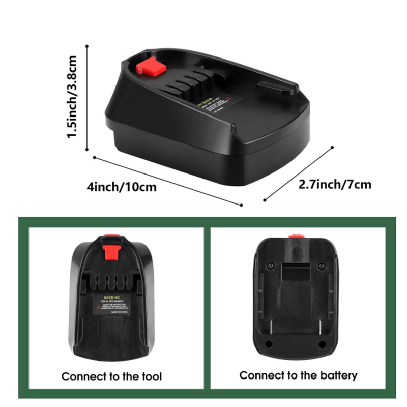 Battery Adapter for Bosch 18V  - مراجعة Power Tools Use وسعره