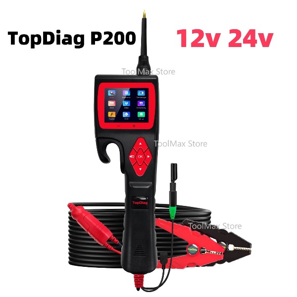 JDiag P200 12V 24V Power Probe - مراجعة Power Tools In Automotive وسعره