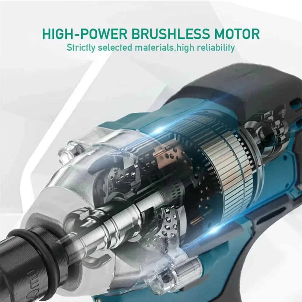 Cordless Electric Impact Wrenc - مراجعة Power Tools Battery Repair وسعره