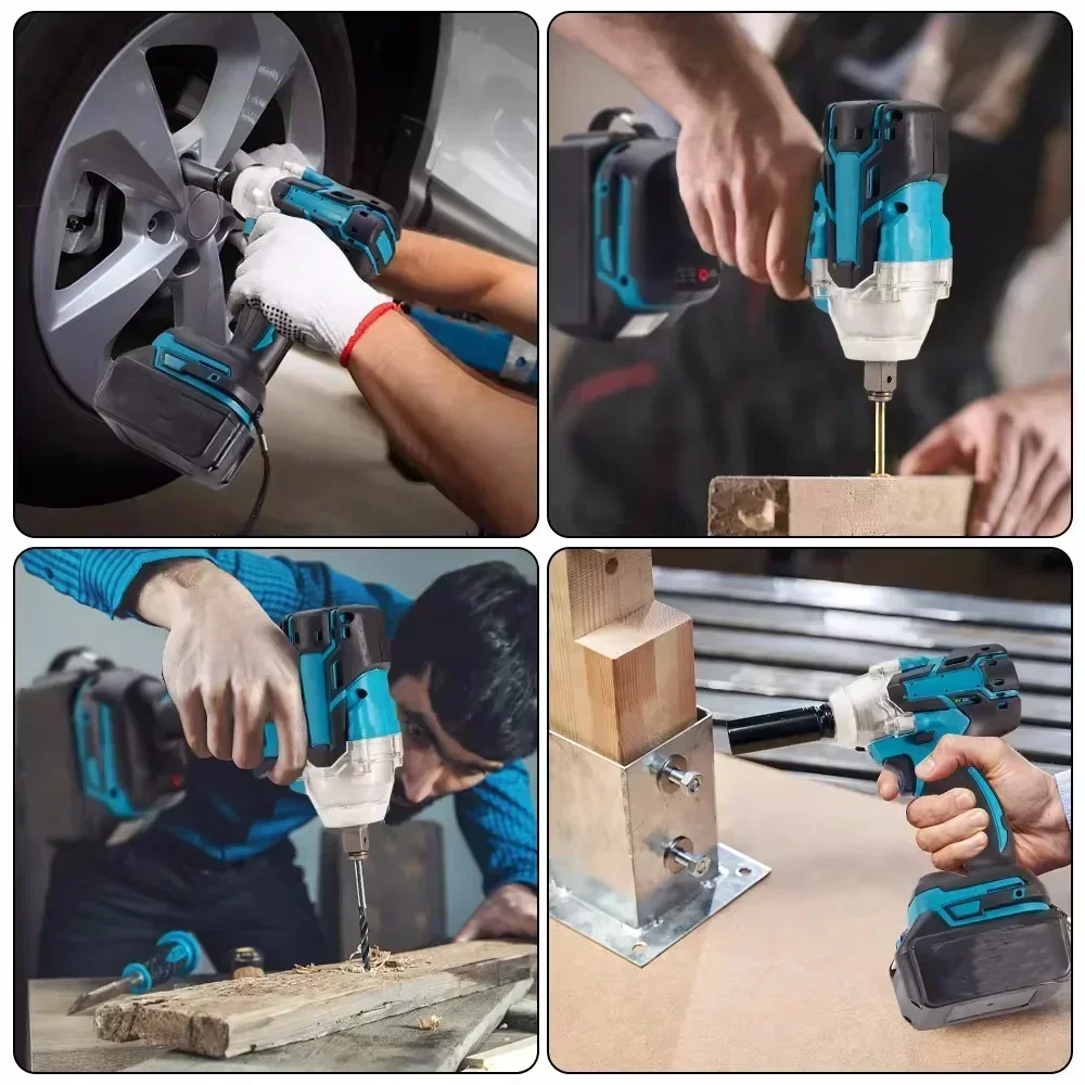 Cordless Electric Impact Wrenc - مراجعة Power Tools Battery Repair وسعره