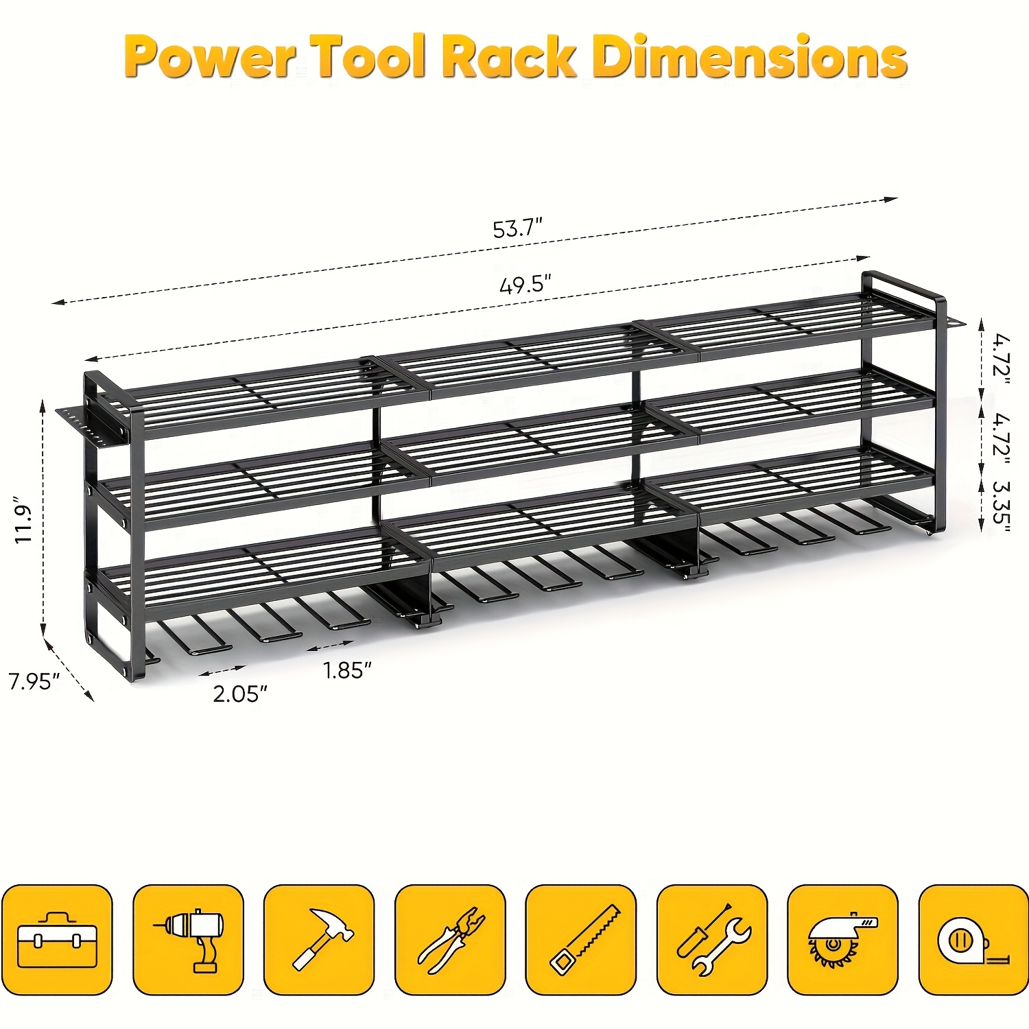 Large Power Tool Organizer Wal - مراجعة Power Tools Pink وسعره