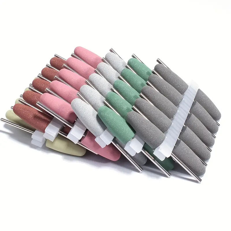 10pcs Silicone Nail Drill Bit  - مراجعة Power Tools Jobs وسعره